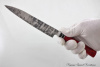 Набор из 3-х ножей серии "Samurai" кованая сталь 95х18. Рукоять карельская береза (красная).