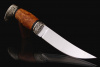 Нож "Промысловый" Bohler N690, рукоять карельская береза.